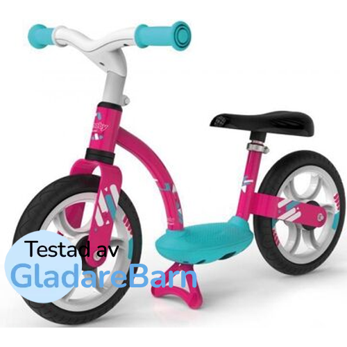 Smoby Springcykel Comfort, Rosa